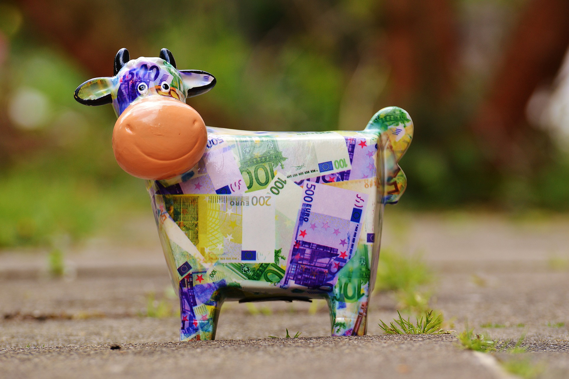 Eine Kuh als Sparbüchse,© pixabay/Alexas_fotos